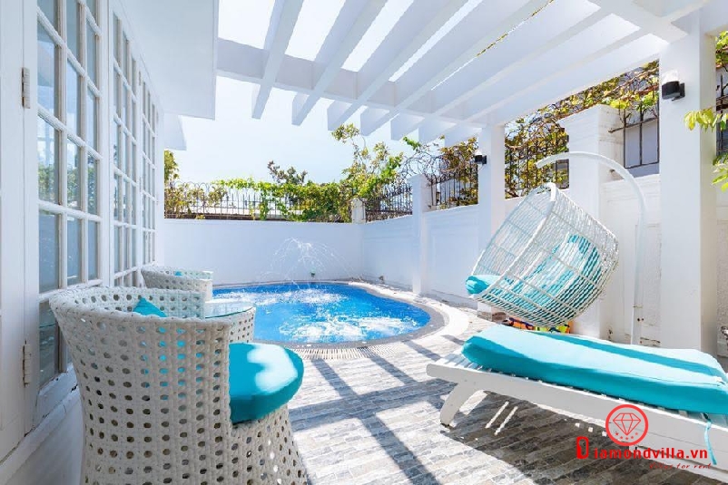 villa Vũng Tàu gần biển bãi sau