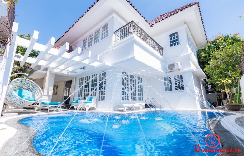 villa Vũng Tàu gần biển bãi sau