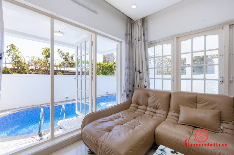 villa Vũng Tàu gần biển bãi sau