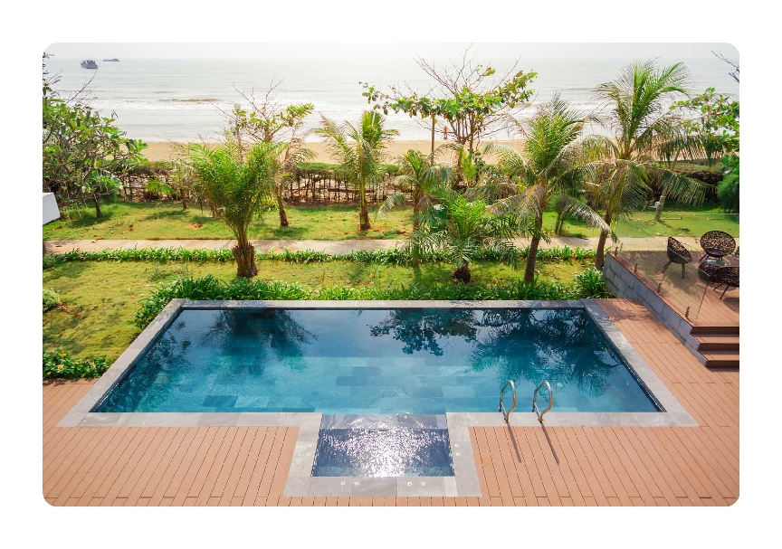 villa sát biển vũng tàu