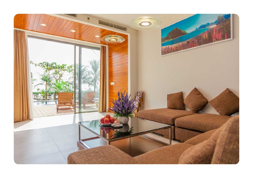 villa sát biển vũng tàu