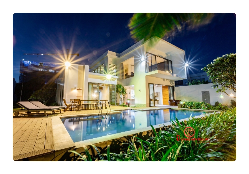 villa sát biển vũng tàu