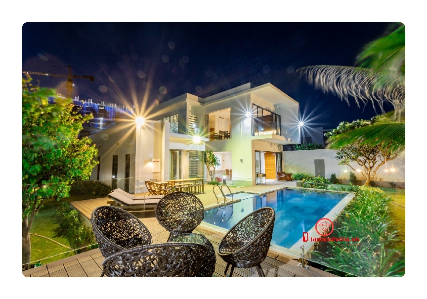 villa sát biển vũng tàu